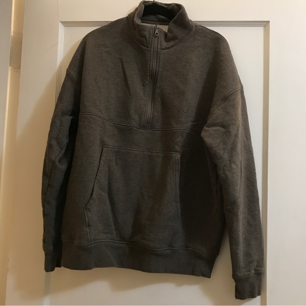 Girlfriend Collective Brown Oversized Sweatshirt